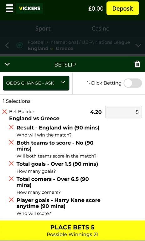VickersBet Bookmakers Review July 2024 .